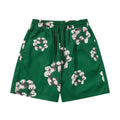 Denim Tears Cotton Wreath Sweatshorts Green