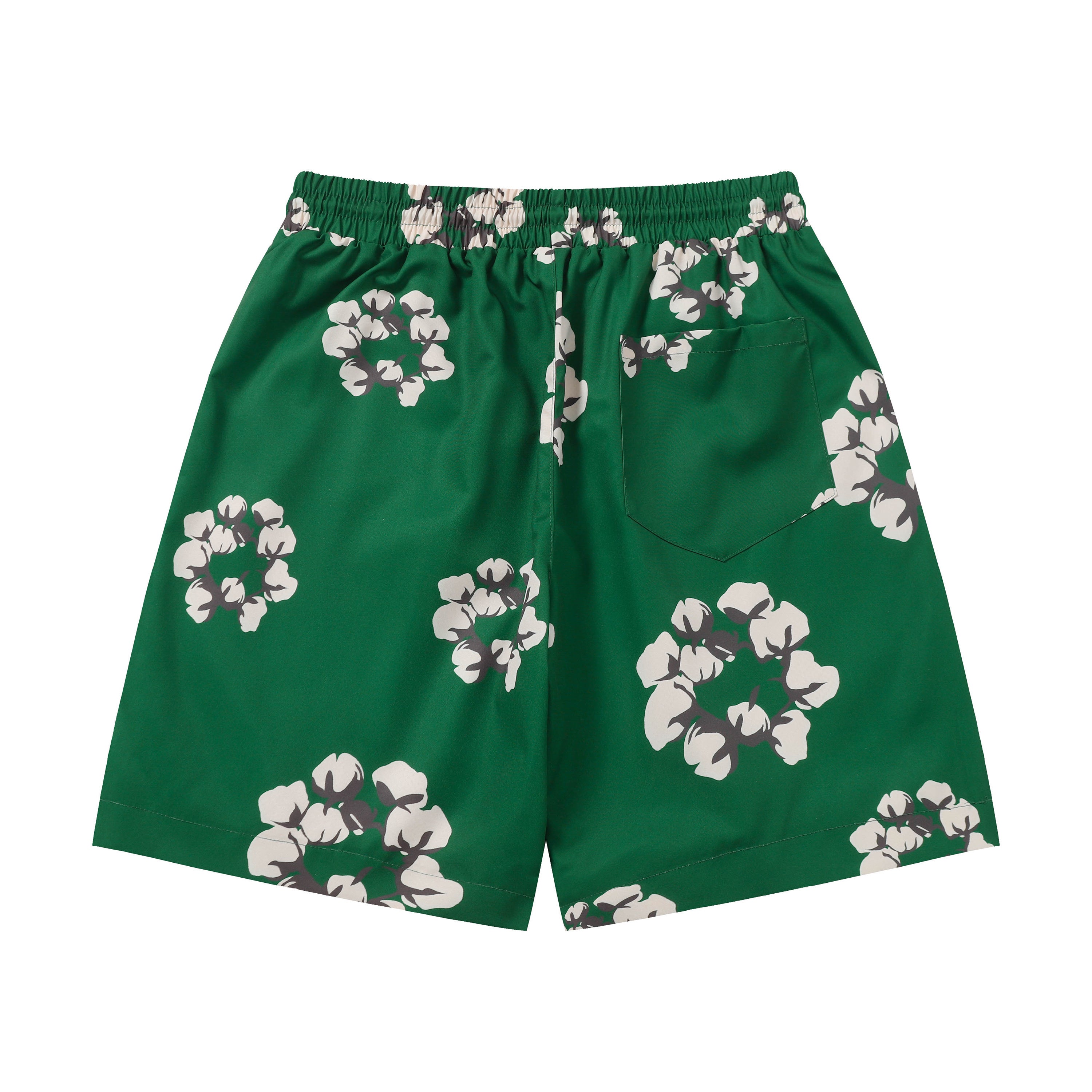 Denim Tears Cotton Wreath Sweatshorts Green