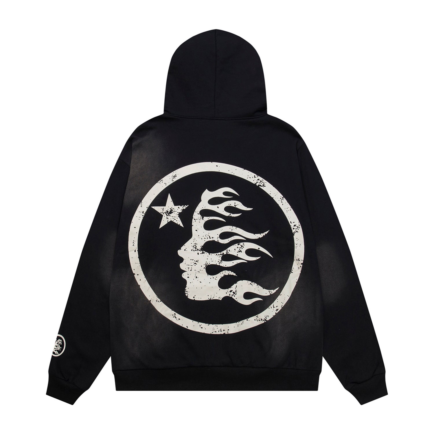 Hoodie Hellstar "  "Classic Logo"  (Black Edition)