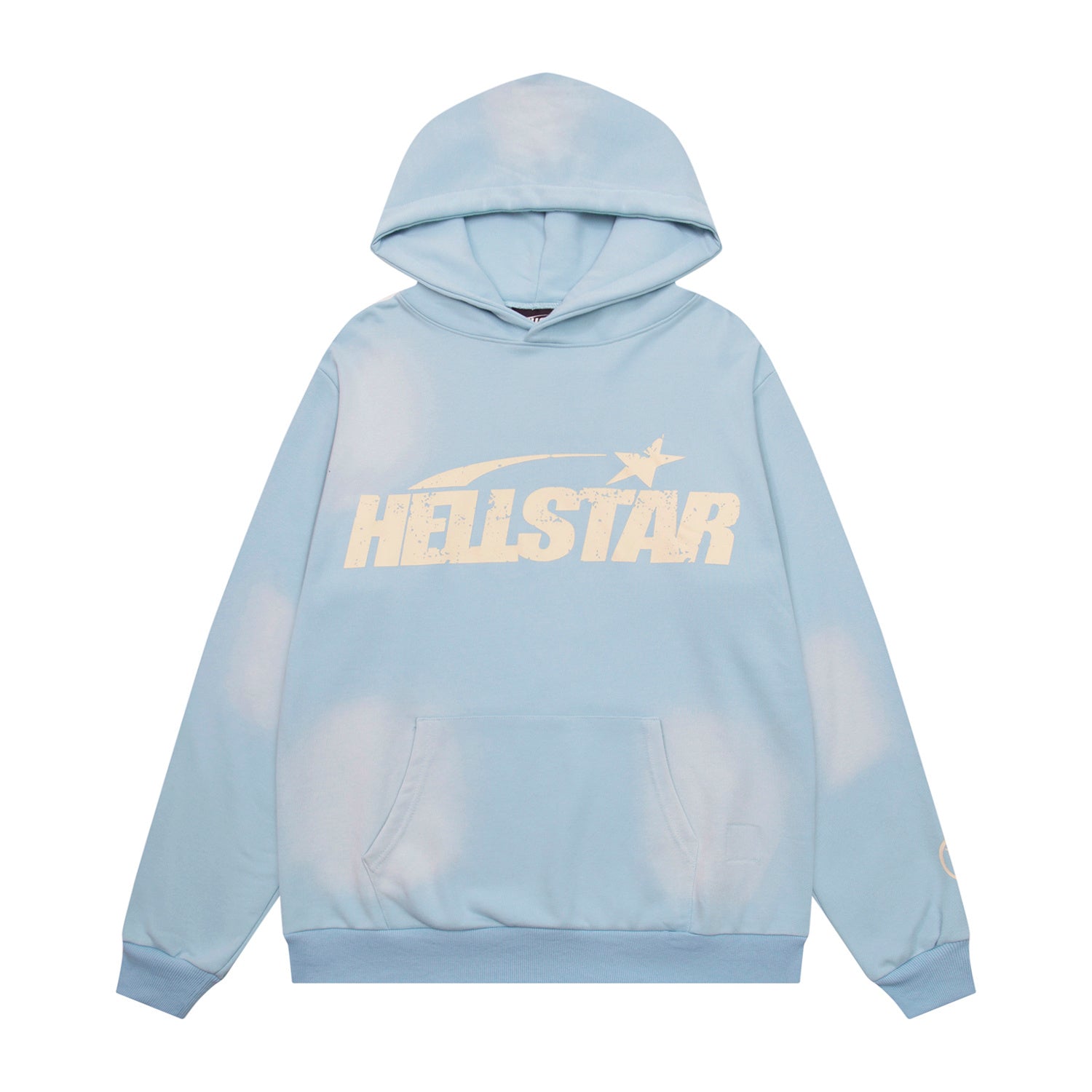 Hoodie Hellstar "  "Classic Logo" (Baby Blue Edition)