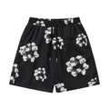 Denim Tears Cotton Wreath Sweatshorts Black