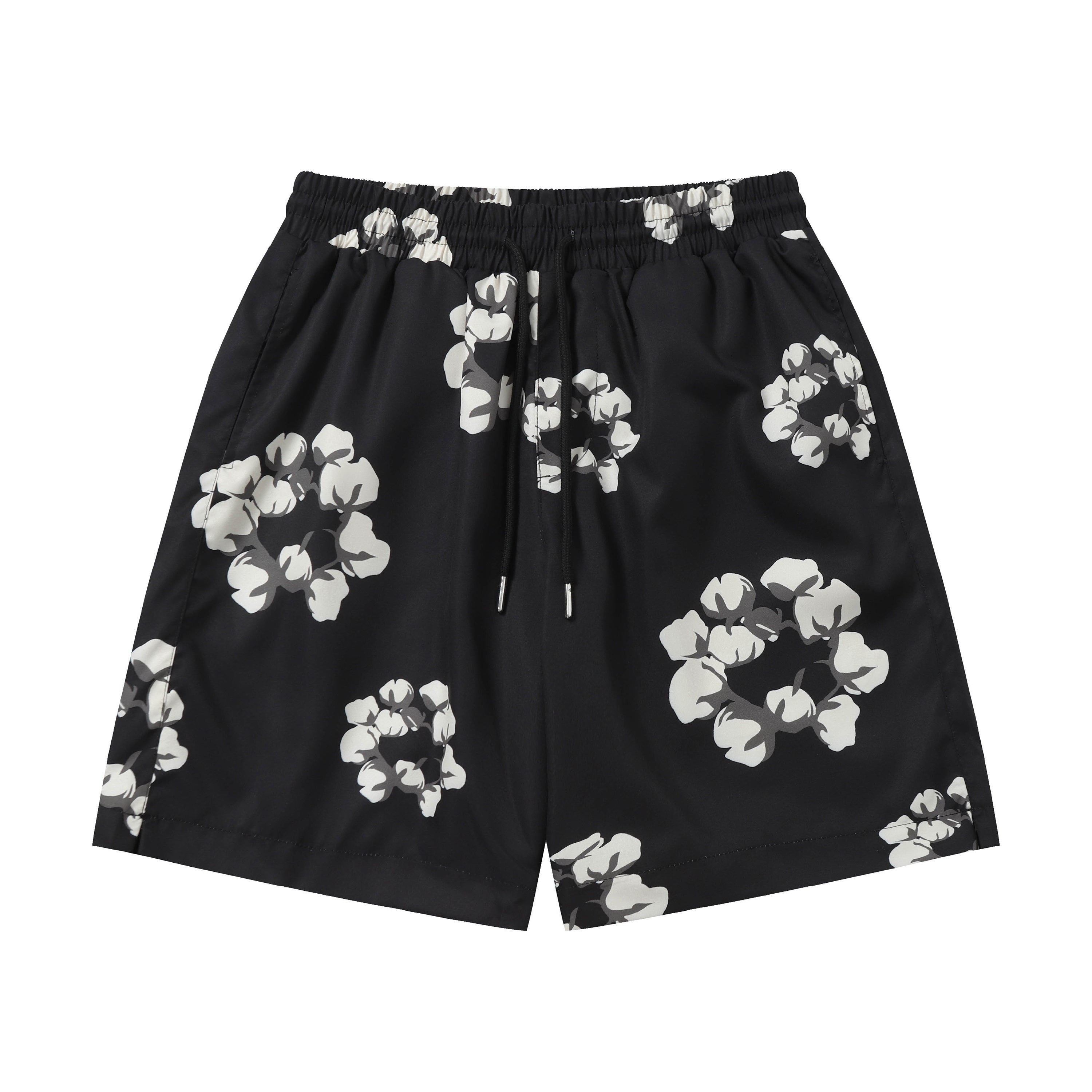 Denim Tears Cotton Wreath Sweatshorts Black