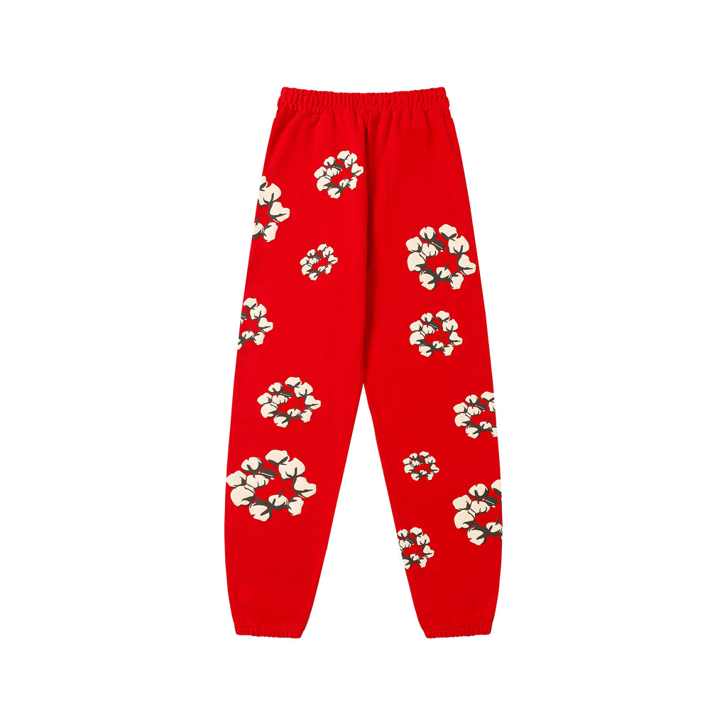 Pantalones Denim Tears Red/White