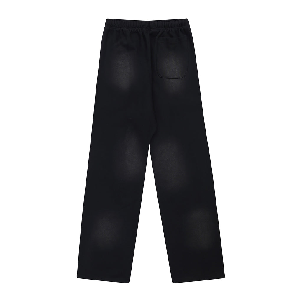 Sweatpants Hellstar "Double Abstract Flame" Black