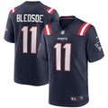 NFLNew England Patriots Drew Bledsoe Nike Legacy Game Jersey (Navy Blue Edition)