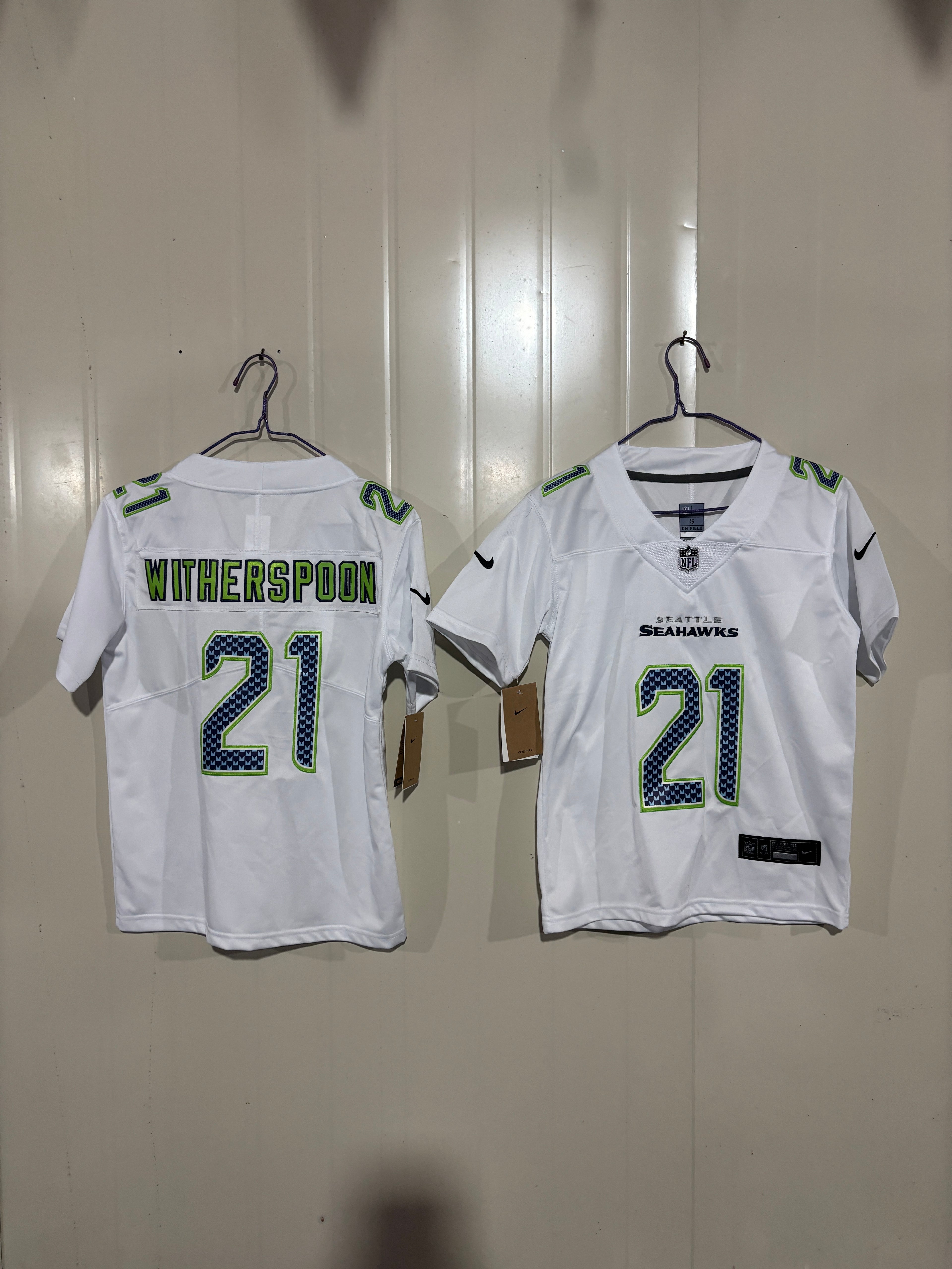 NFL Seattle Seahawks Devon Witherspoon Nike Away Game Jersey