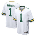 NFL Green Bay Packers Micah Parsons Nike Away Game Jersey (White Edition)