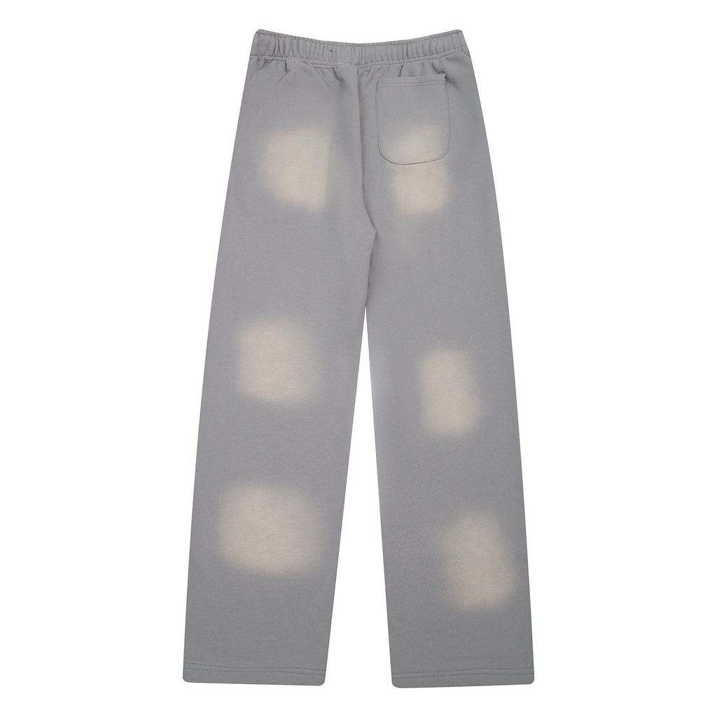 Sweatpants Hellstar Grey "Neon Trace Flame"