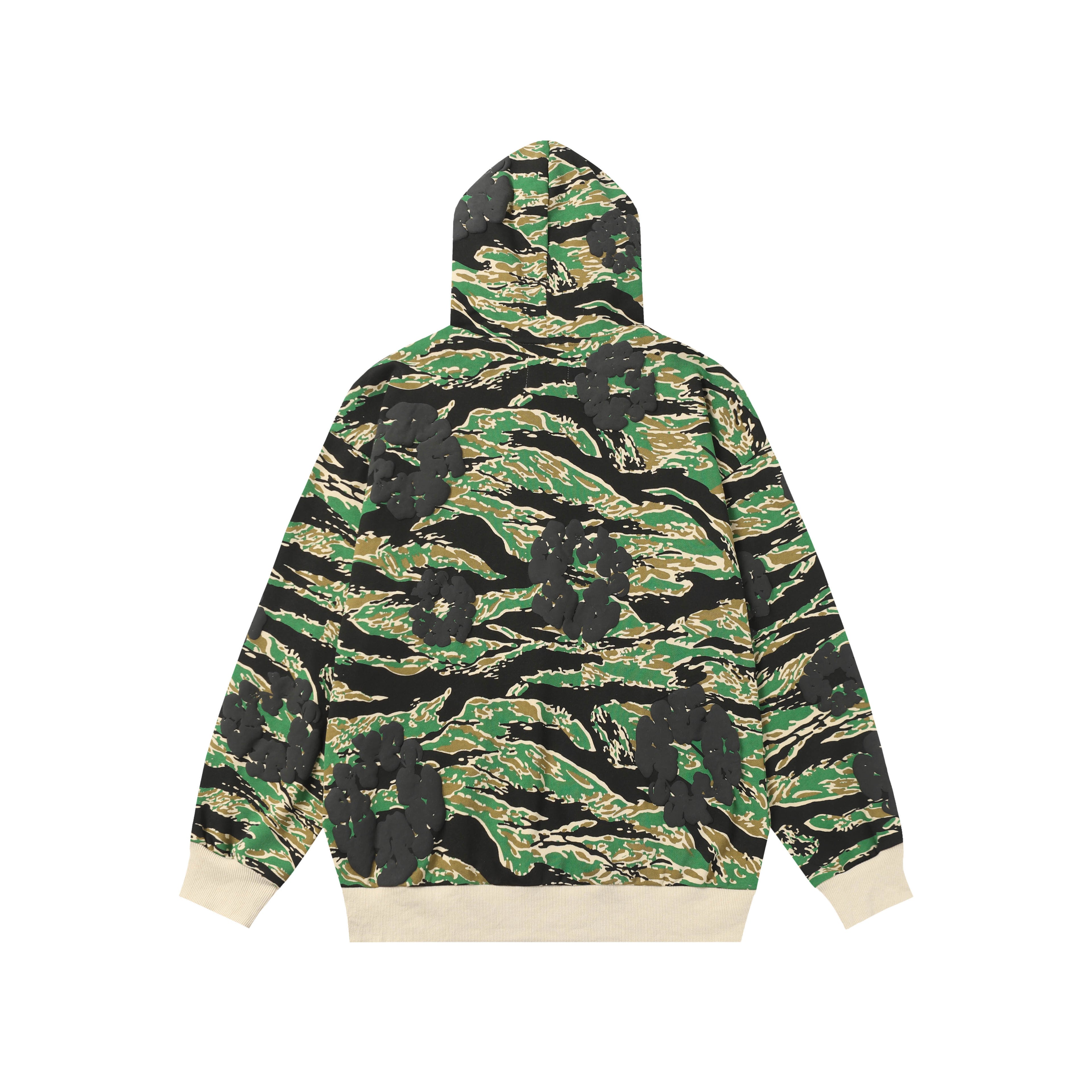 Hoodie Denim Tears Cotton Wreath (Tiger Camo / Black Wreath)