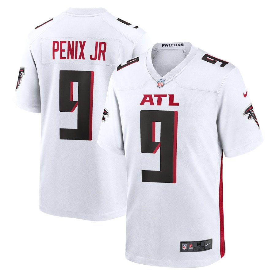 NFL Atlanta Falcons Michael Penix Jr. Nike Away Game Jersey (White Edition)