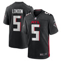 NFL Atlanta Falcons Drake London Nike Home Game Jersey (Black Edition)