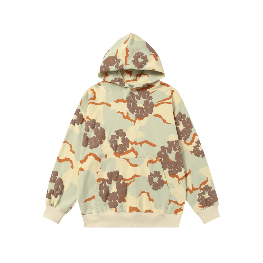 Hoodie Denim Tears Cotton Wreath (Desert Camo / Brown Wreath)