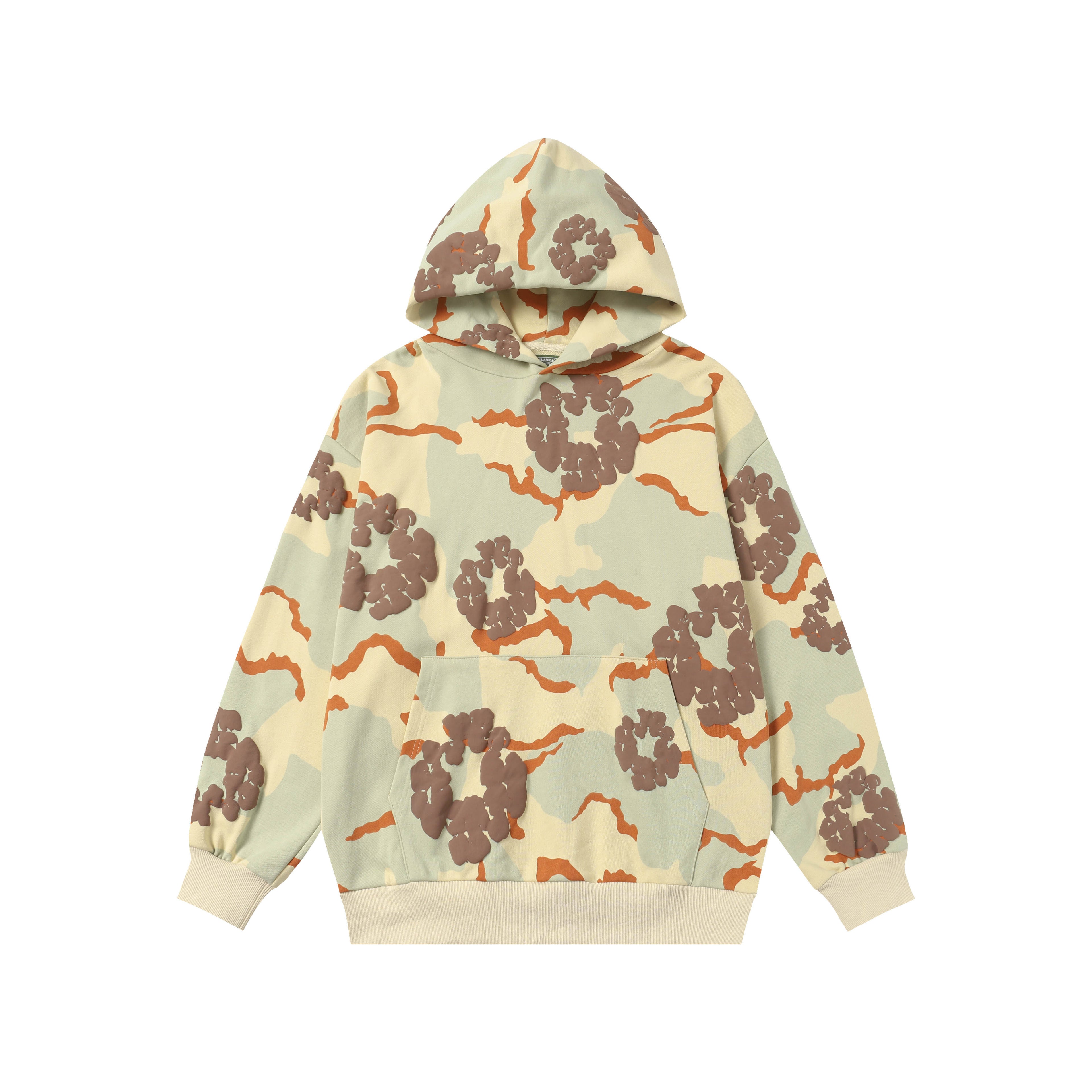 Hoodie Denim Tears Cotton Wreath (Desert Camo / Brown Wreath)