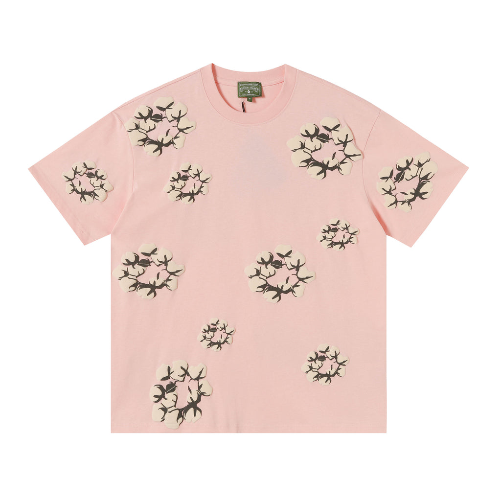 Camisa Denim Tears  Cotton Wreath T-shirt Pink