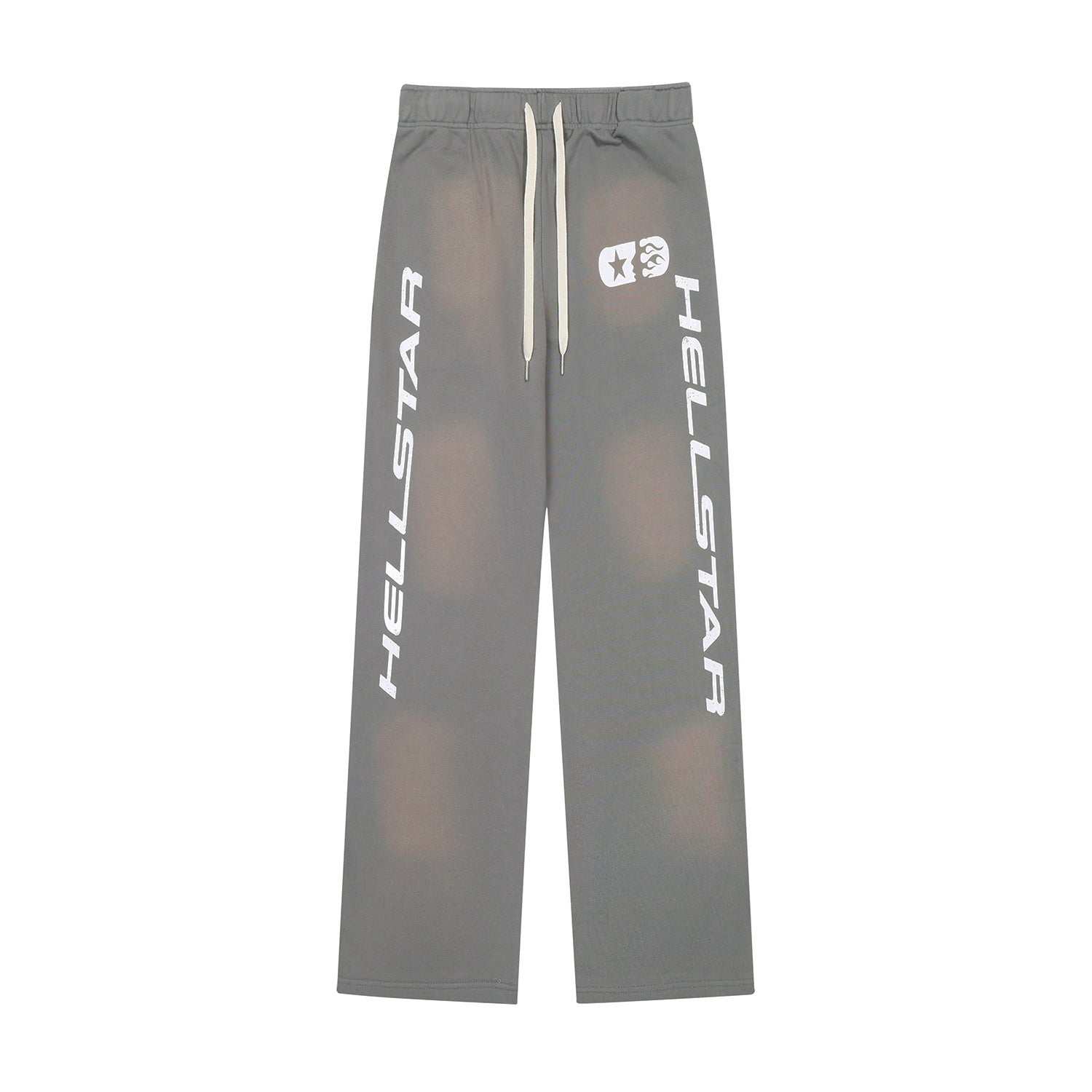 Sweatpants Hellstar Grey "Dual Vertical Logo"