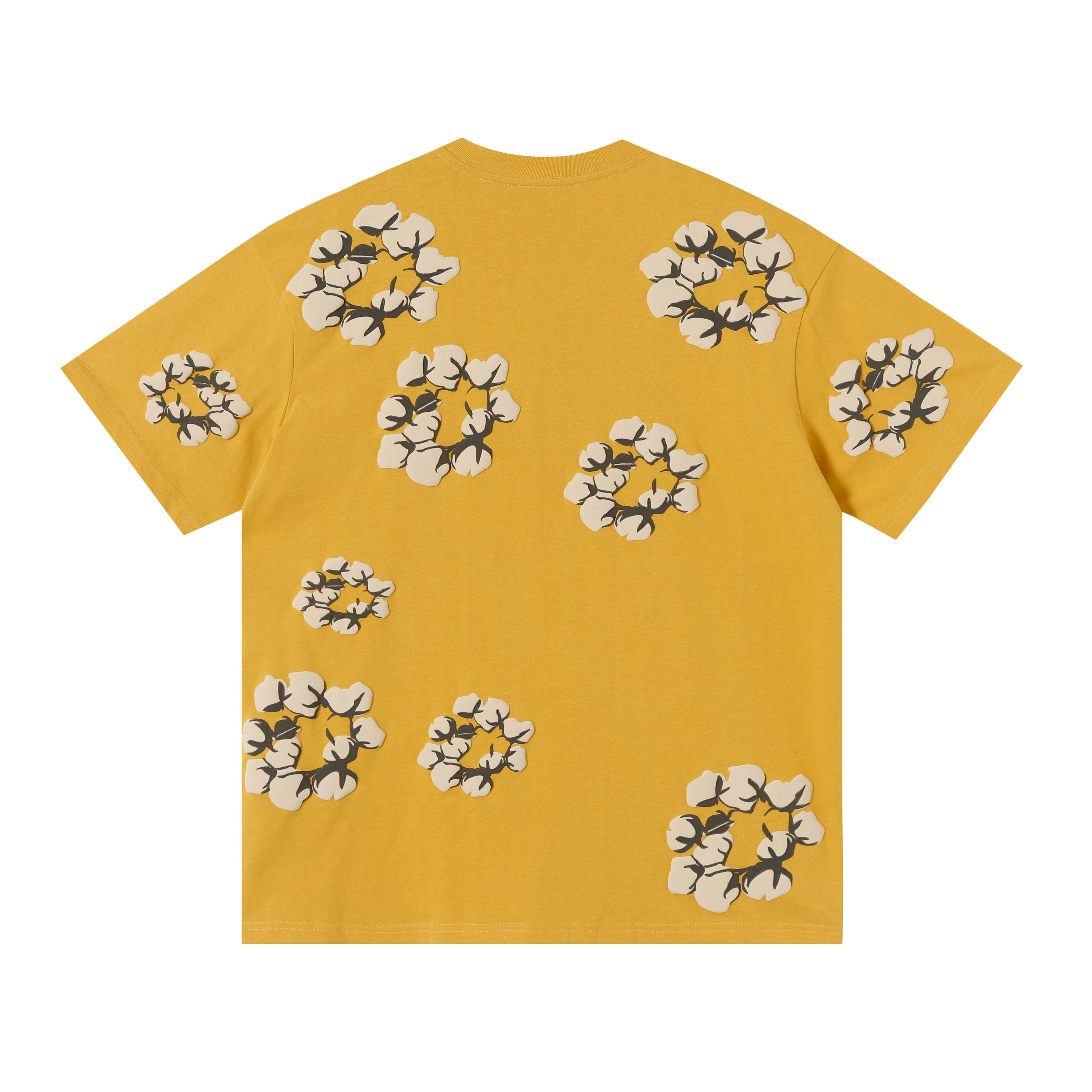Camisa Denim Tears  Cotton Wreath T-shirt Yellow