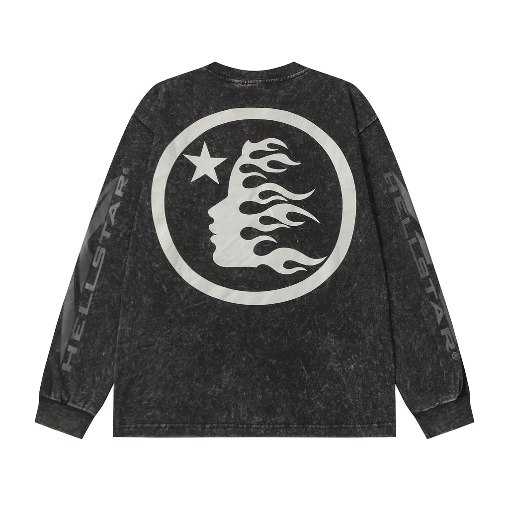 Hoodie Hellstar Athletics Black "Galaxy Space"