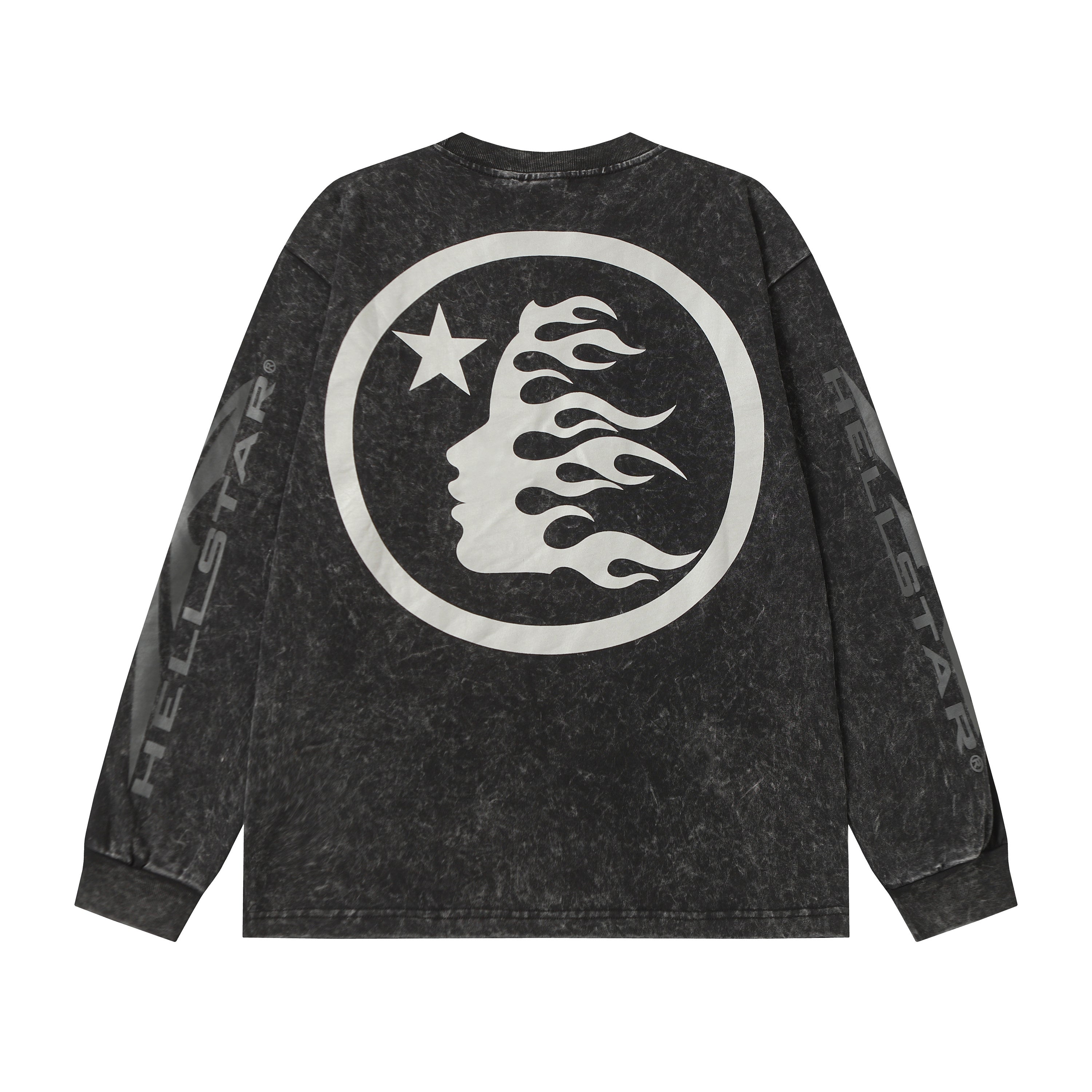 Hoodie Hellstar Athletics Black "Galaxy Space"