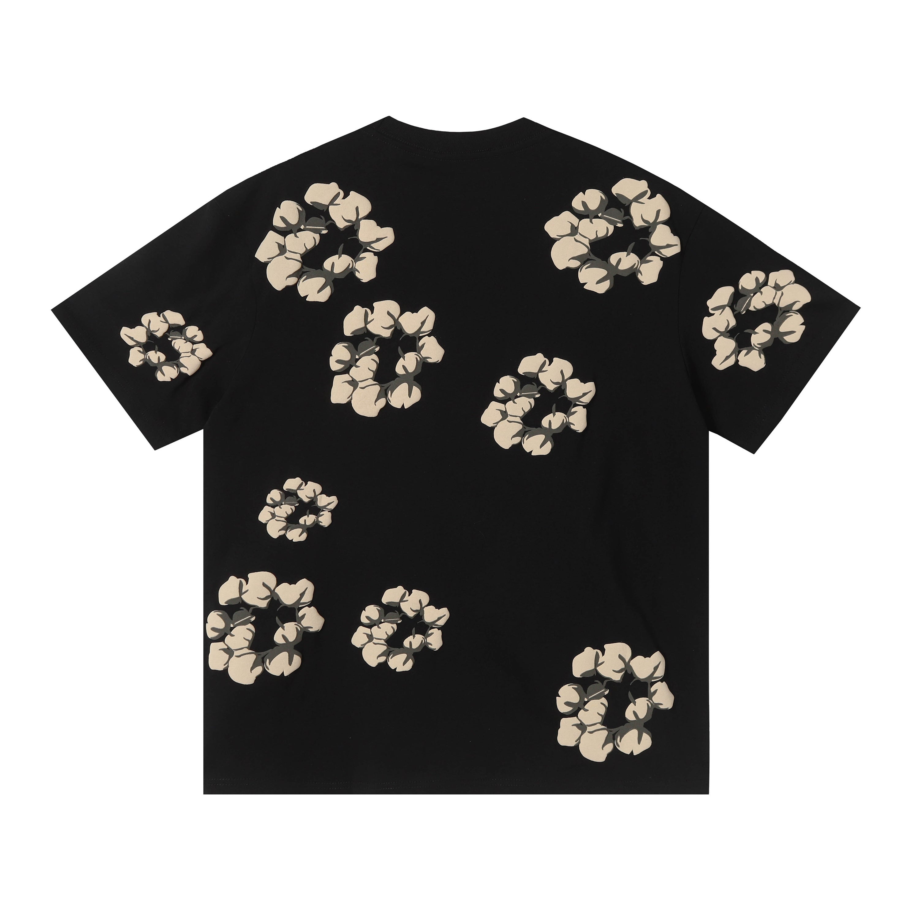 Camisa Denim Tears  Cotton Wreath T-shirt Black