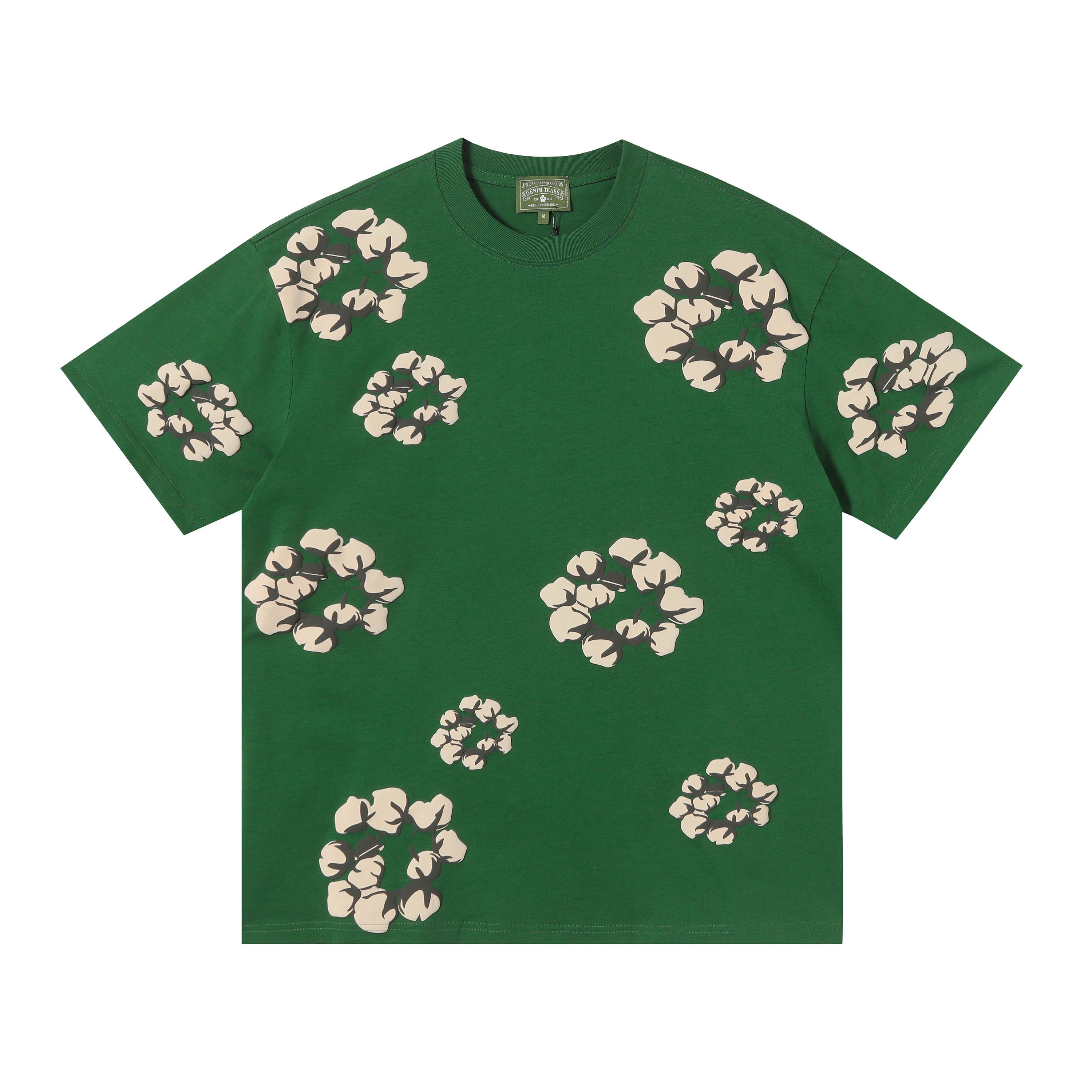 Camisa Denim Tears  Cotton Wreath T-shirt Green