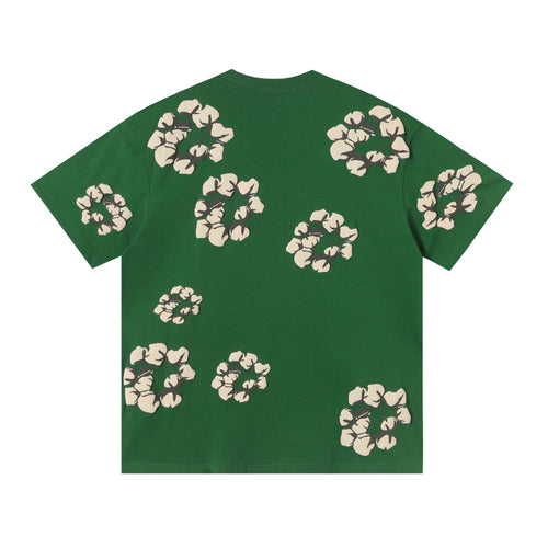 Camisa Denim Tears  Cotton Wreath T-shirt Green