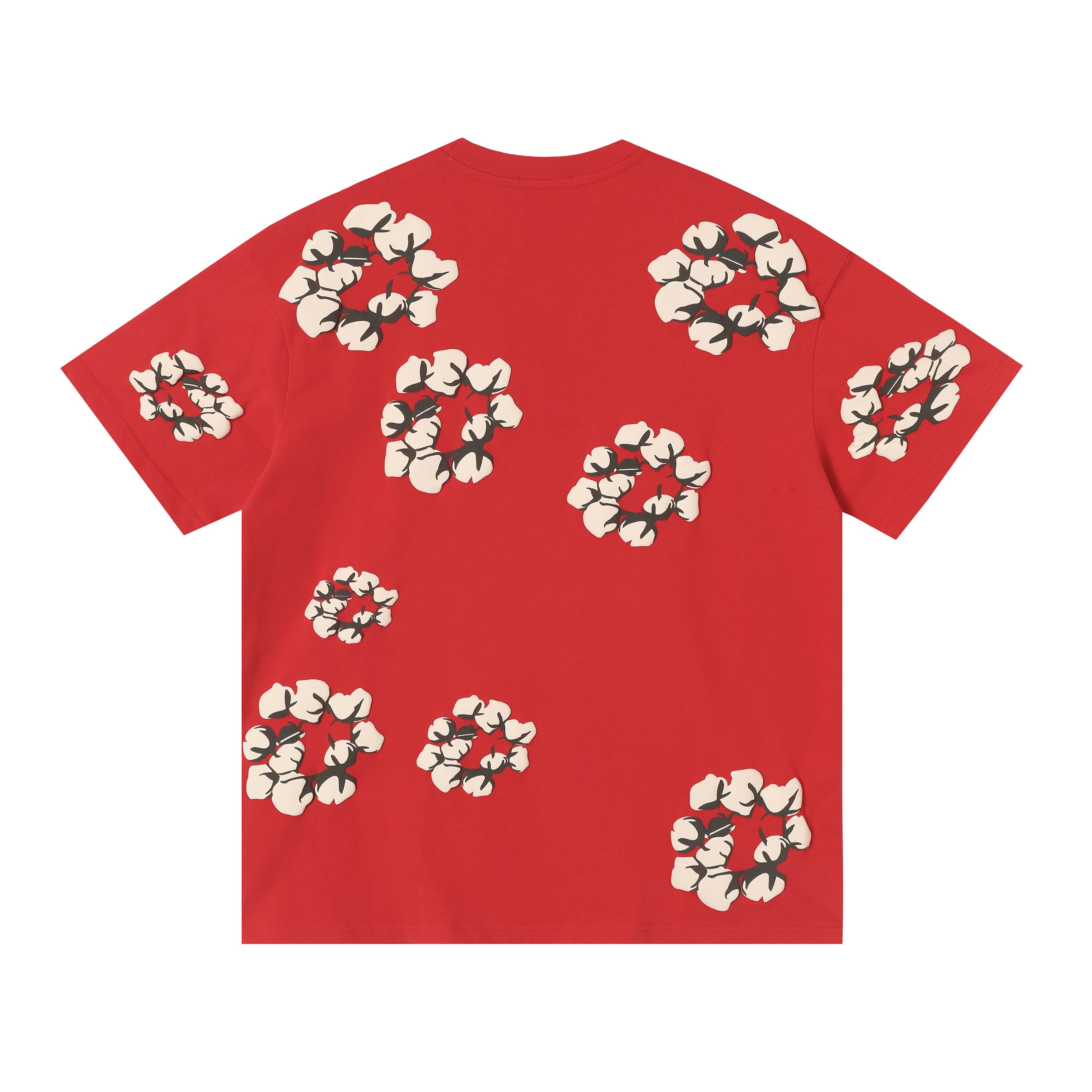 Camisa Denim Tears  Cotton Wreath T-shirt Red