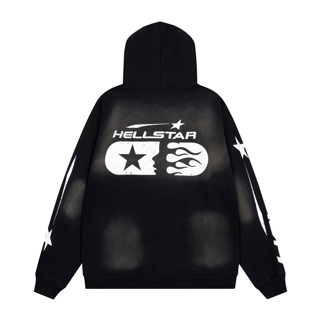 Hoodie Hellstar " "Split Capsule" Hoodie (Black Edition)