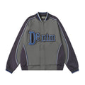 Hoodie Denim Tears D's Track Jacket (Grey / Navy / Royal Blue)