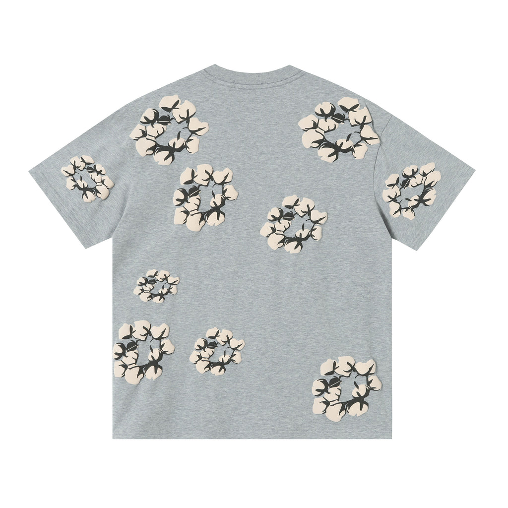 Camisa Denim Tears  Cotton Wreath T-shirt Grey/Heather Grey
