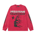 Hoodie Hellstar Sports "Crimson Vintage" Long Sleeve