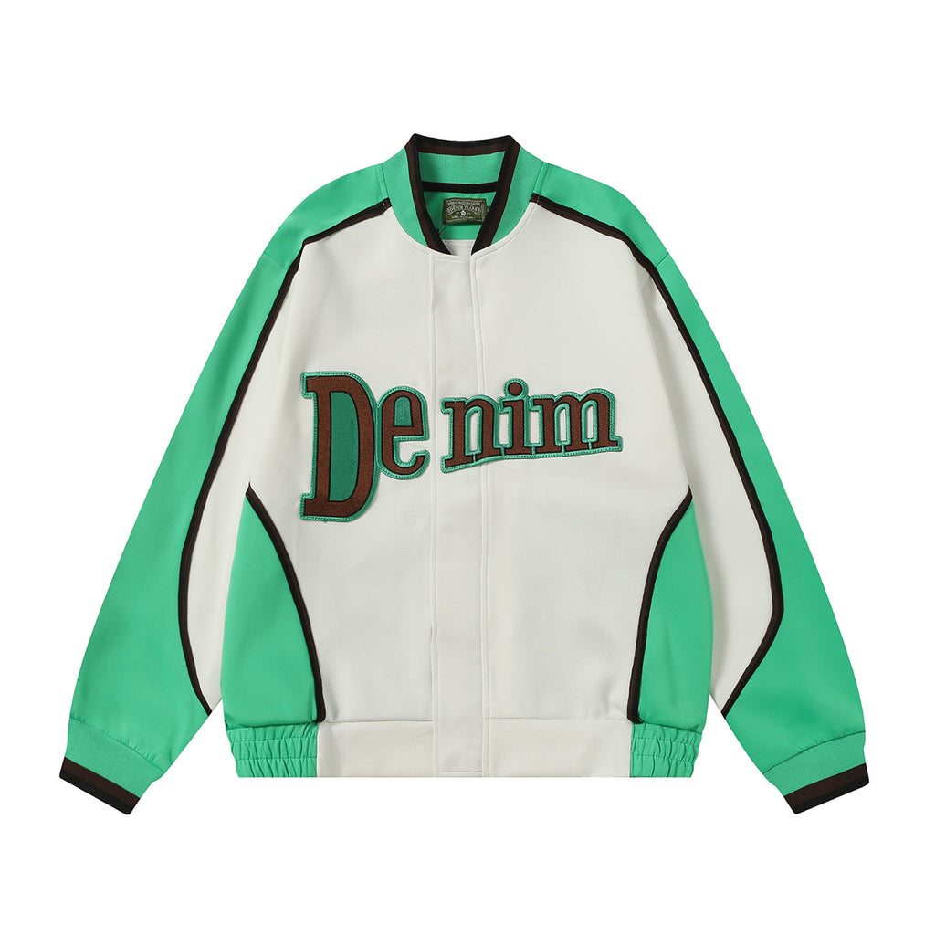 Hoodie Denim Tears D's Track Jacket (White / Green / Brown)