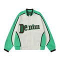 Hoodie Denim Tears D's Track Jacket (White / Green / Brown)