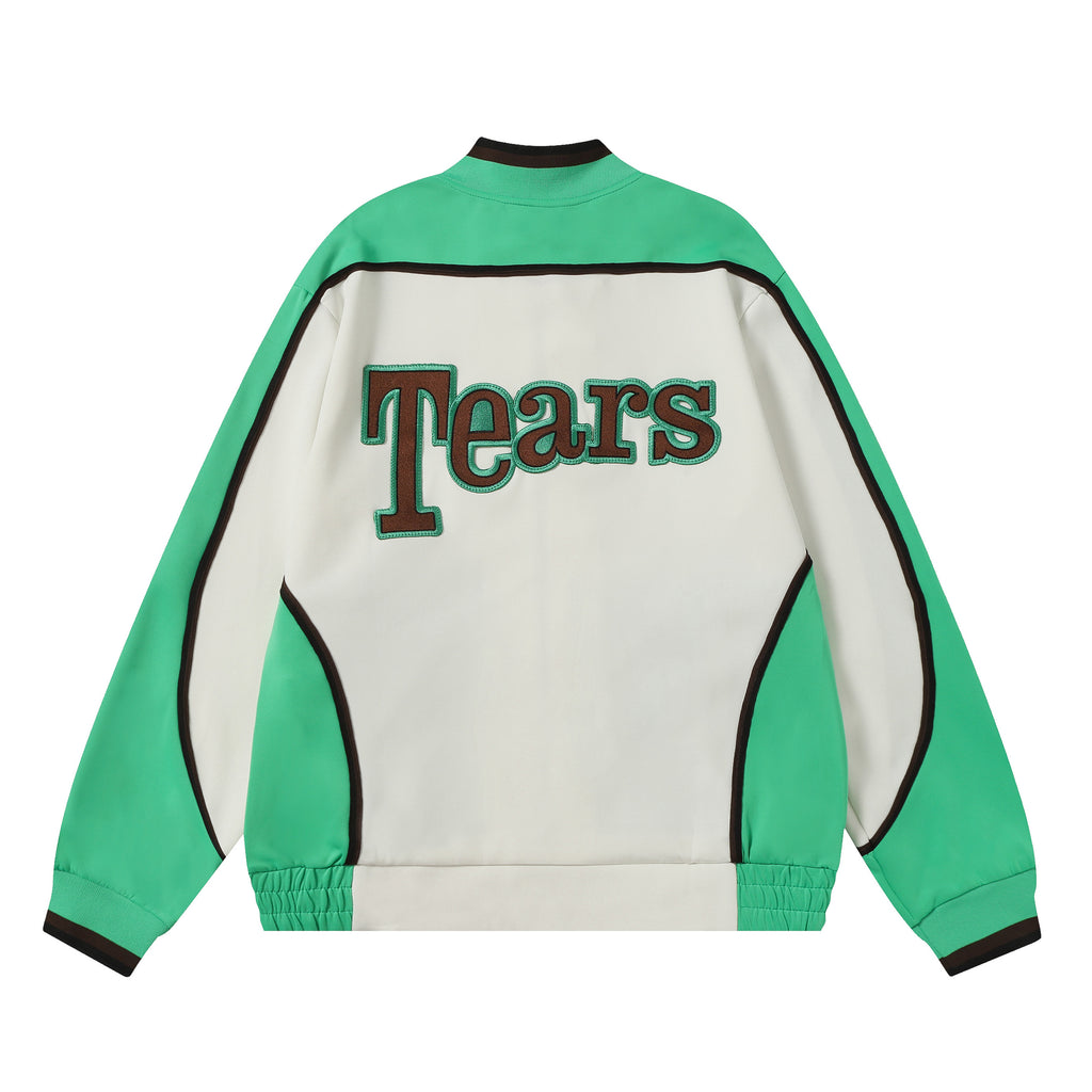 Hoodie Denim Tears D's Track Jacket (White / Green / Brown)