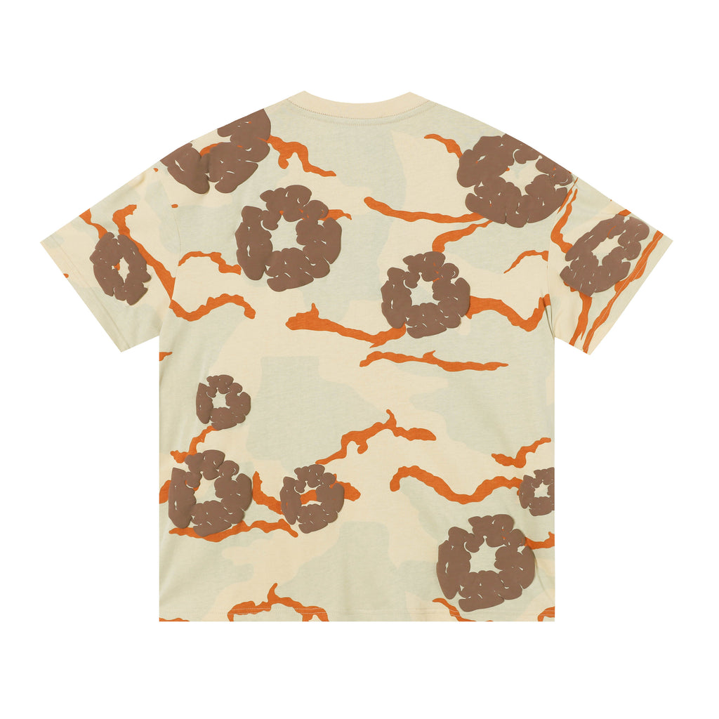 Camisa Denim Tears  Cotton Wreath Tee Desert Camo