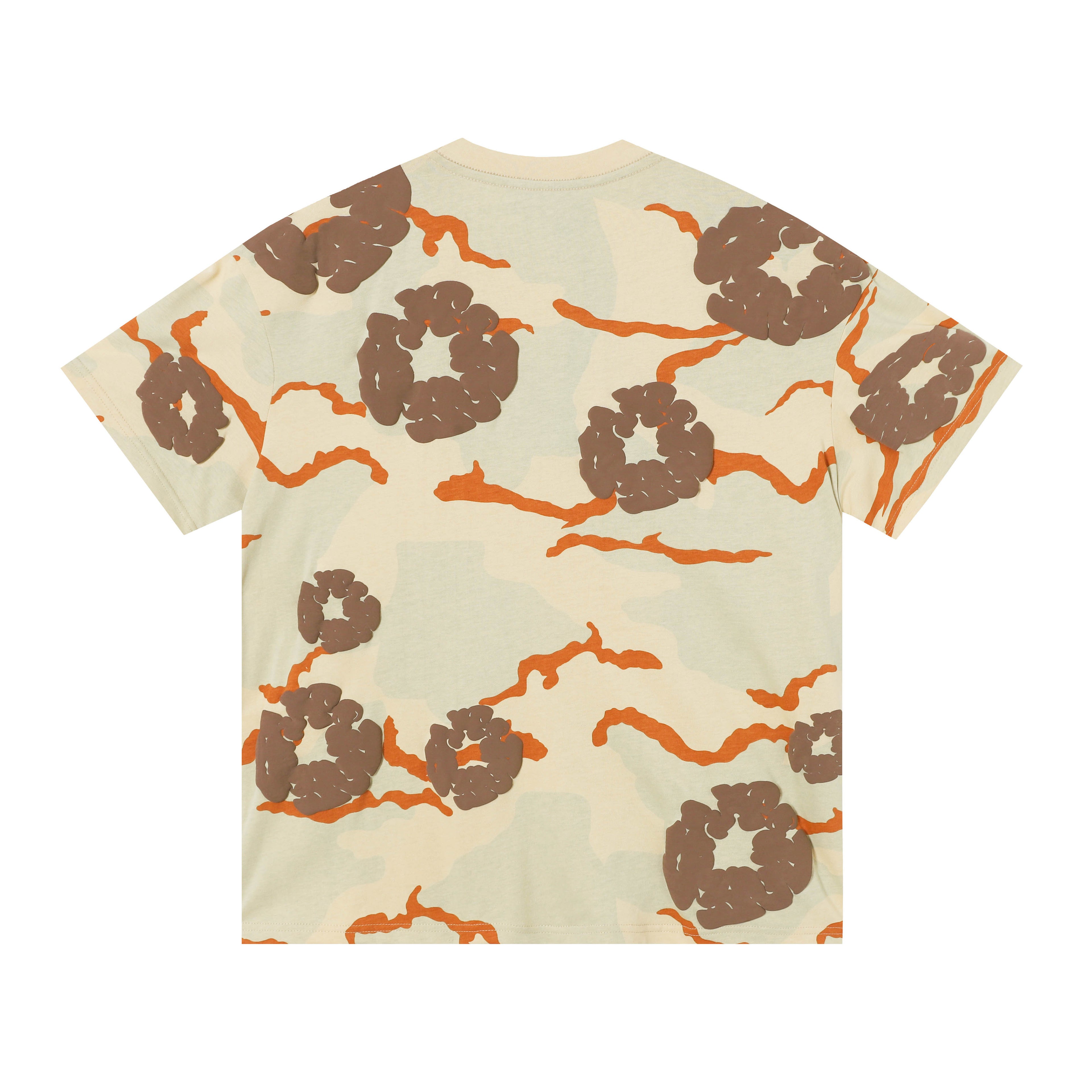 Camisa Denim Tears  Cotton Wreath Tee Desert Camo