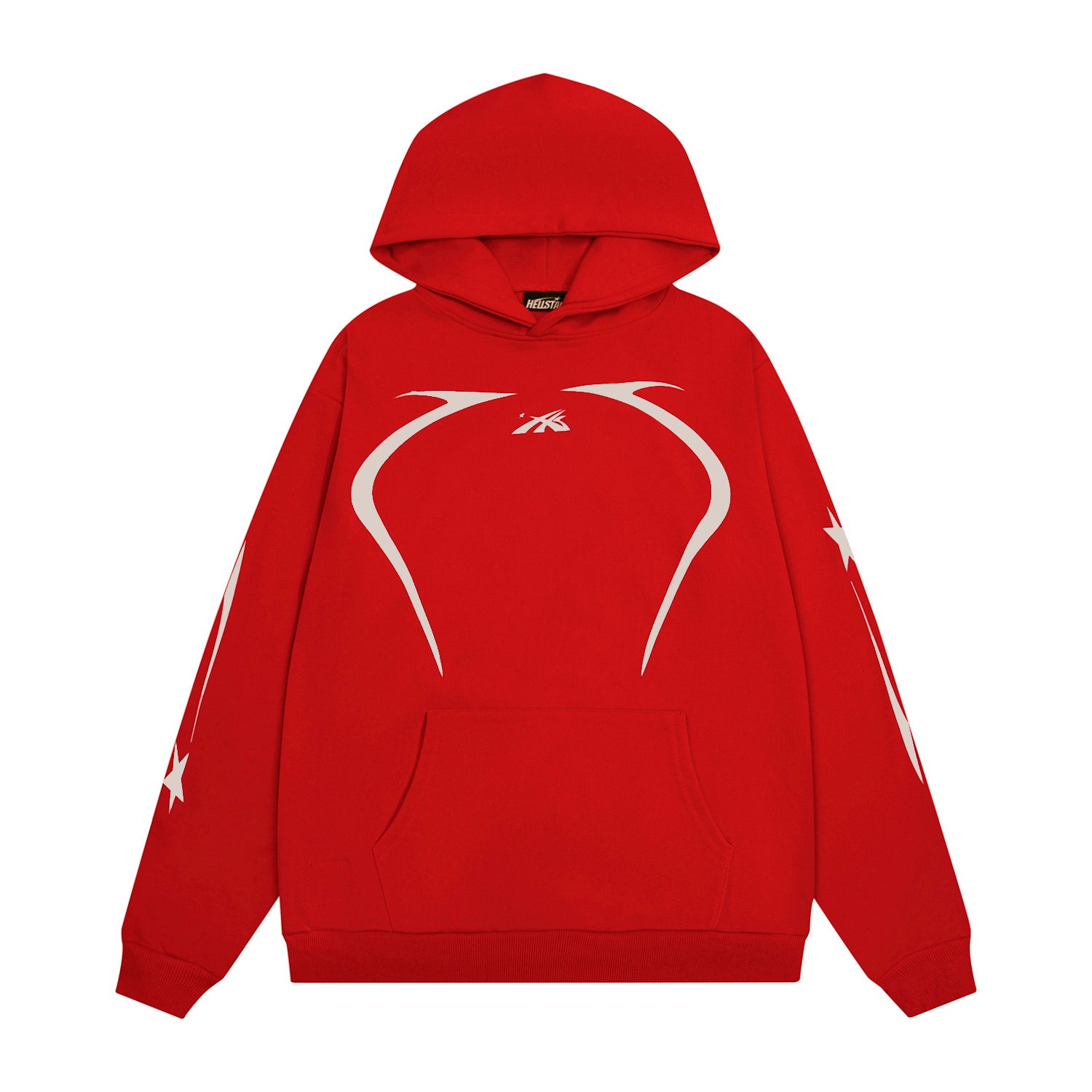 Hoodie Hellstar " "Future Sports" Hoodie (Red Edition)