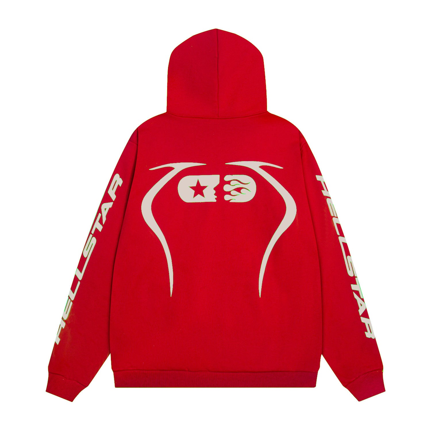 Hoodie Hellstar " "Future Sports" Hoodie (Red Edition)
