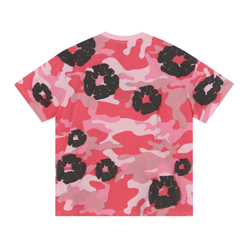 Camisa Denim Tears  Cotton Wreath Tee Pink Camo