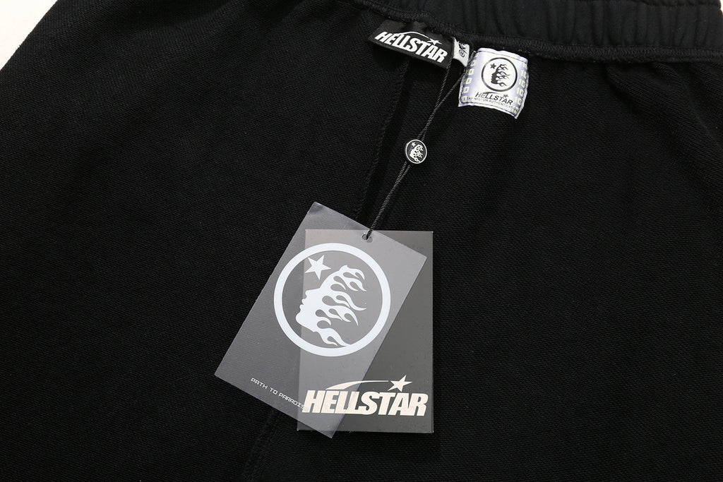 Sweatpants Hellstar Athletics Black "Double Flame Outline"