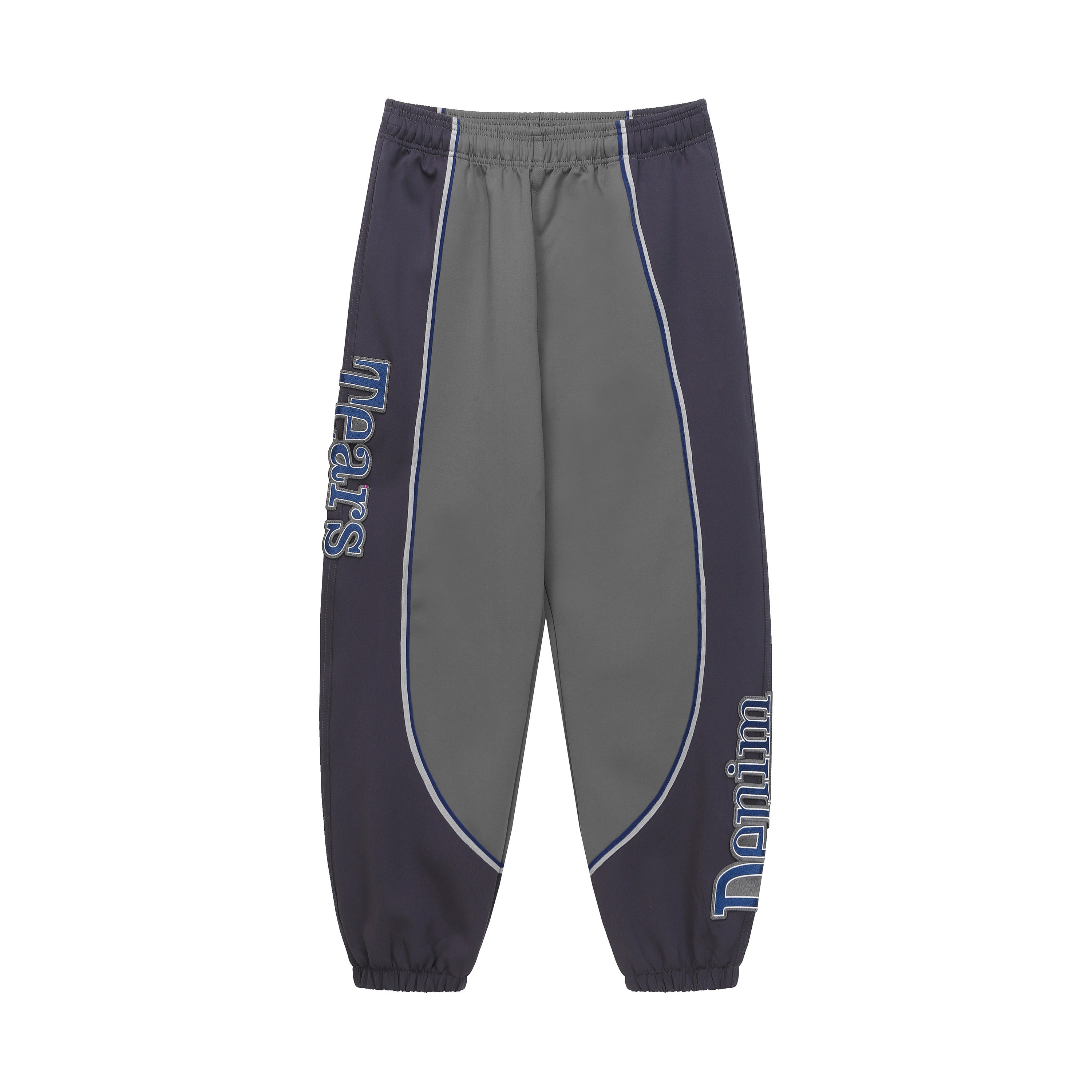 Pantalones Denim Tears Trackpants - Grey/Navy Blue