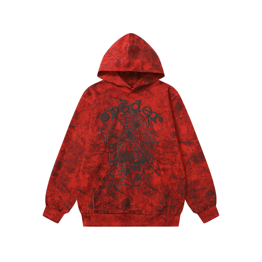 Sp5der Hoodie Marble Web