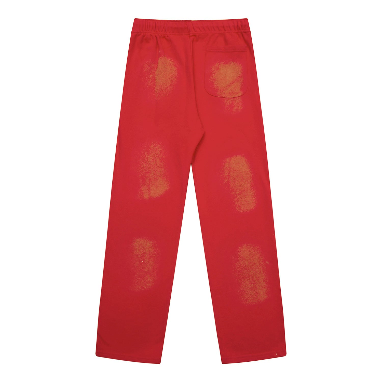 Sweatpants Hellstar Athletics Red "Dual Vertical Logo"