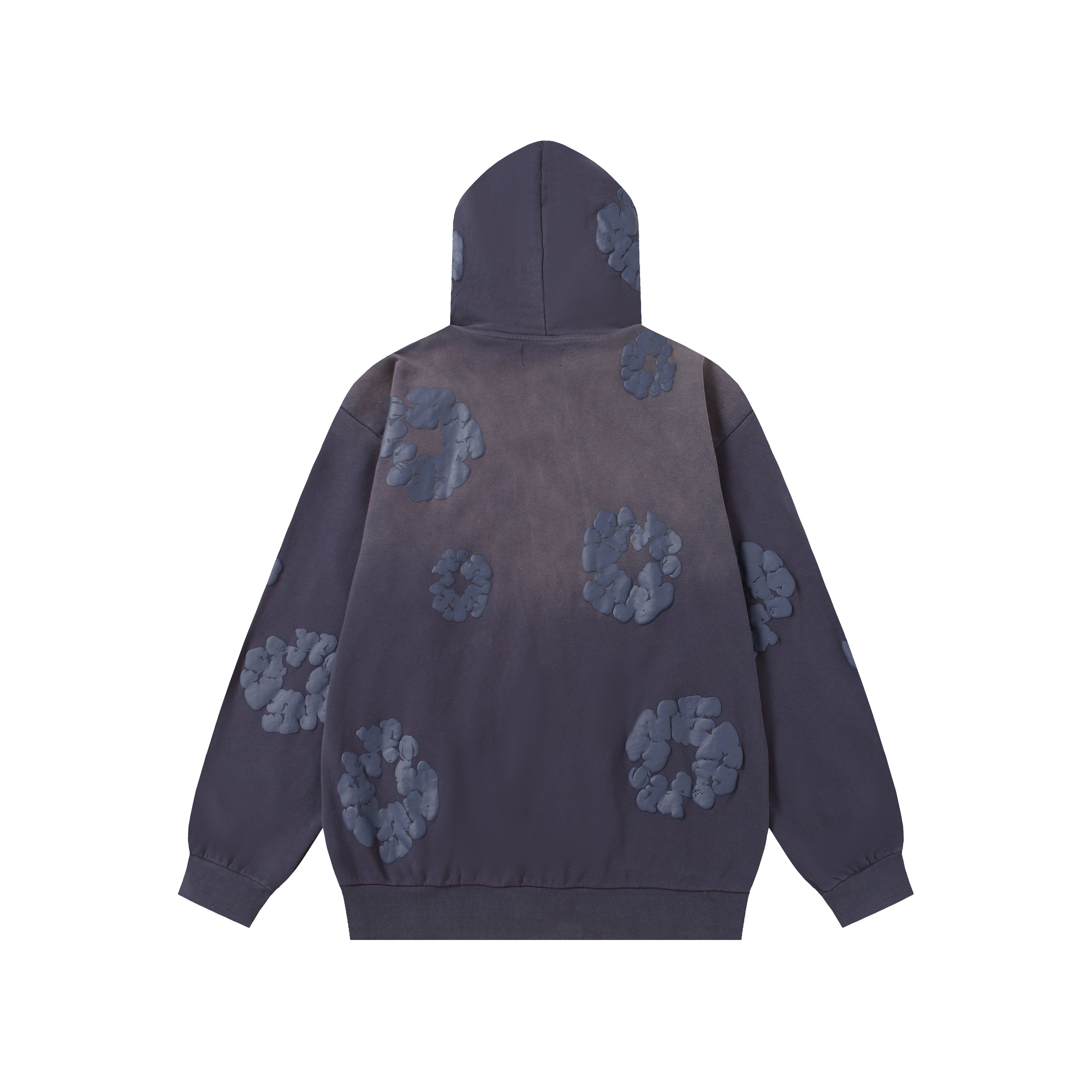 Hoodie Denim Tears Cotton Wreath  (Sun-Faded Purple / Navy)