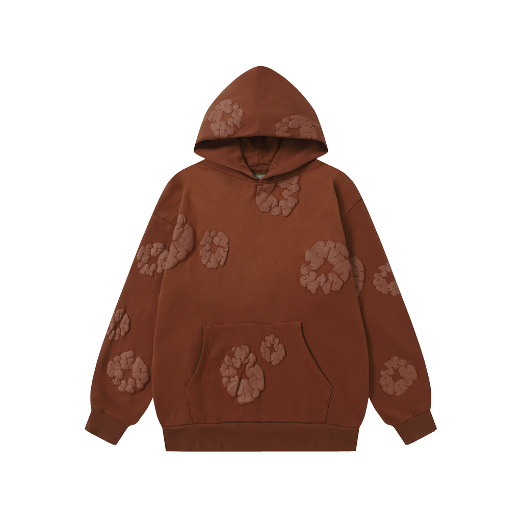 Hoodie Denim Tears Cotton Wreath (Brown / Brown Wreath)