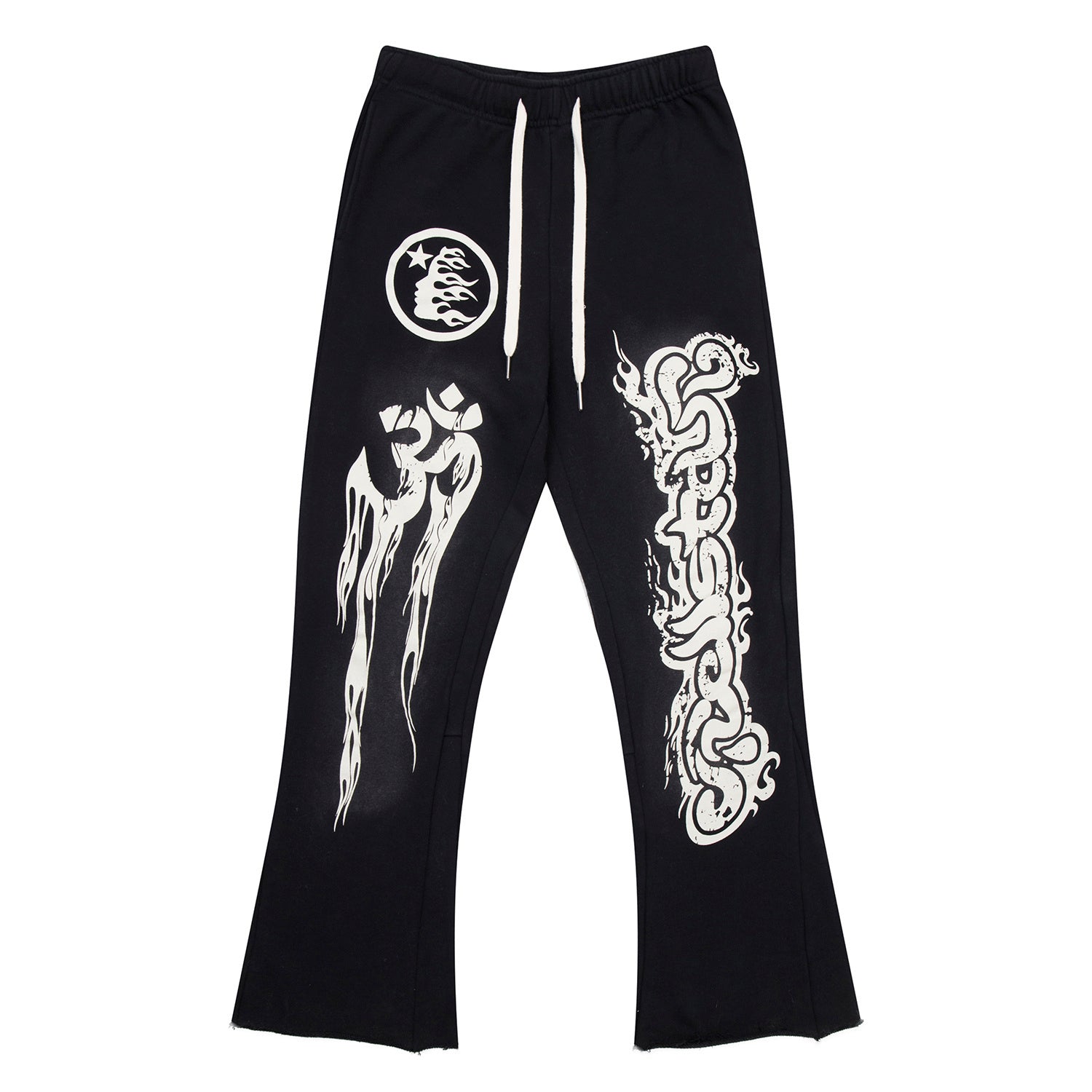 Sweatpants Hellstar Athletics Black "Graffiti & Symbol"