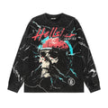 Hoodie Hellstar Records "Skull & Lightning" Long Sleeve