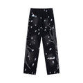 Sweatpants Hellstar Athletics Black "Galaxy Splatter"