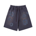 Denim Tears Cotton Wreath Sweatshorts Dark Grey/Blue Tint