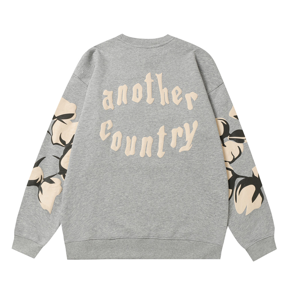 Denim Tears "Another Country" (Grey Heather / Cream)