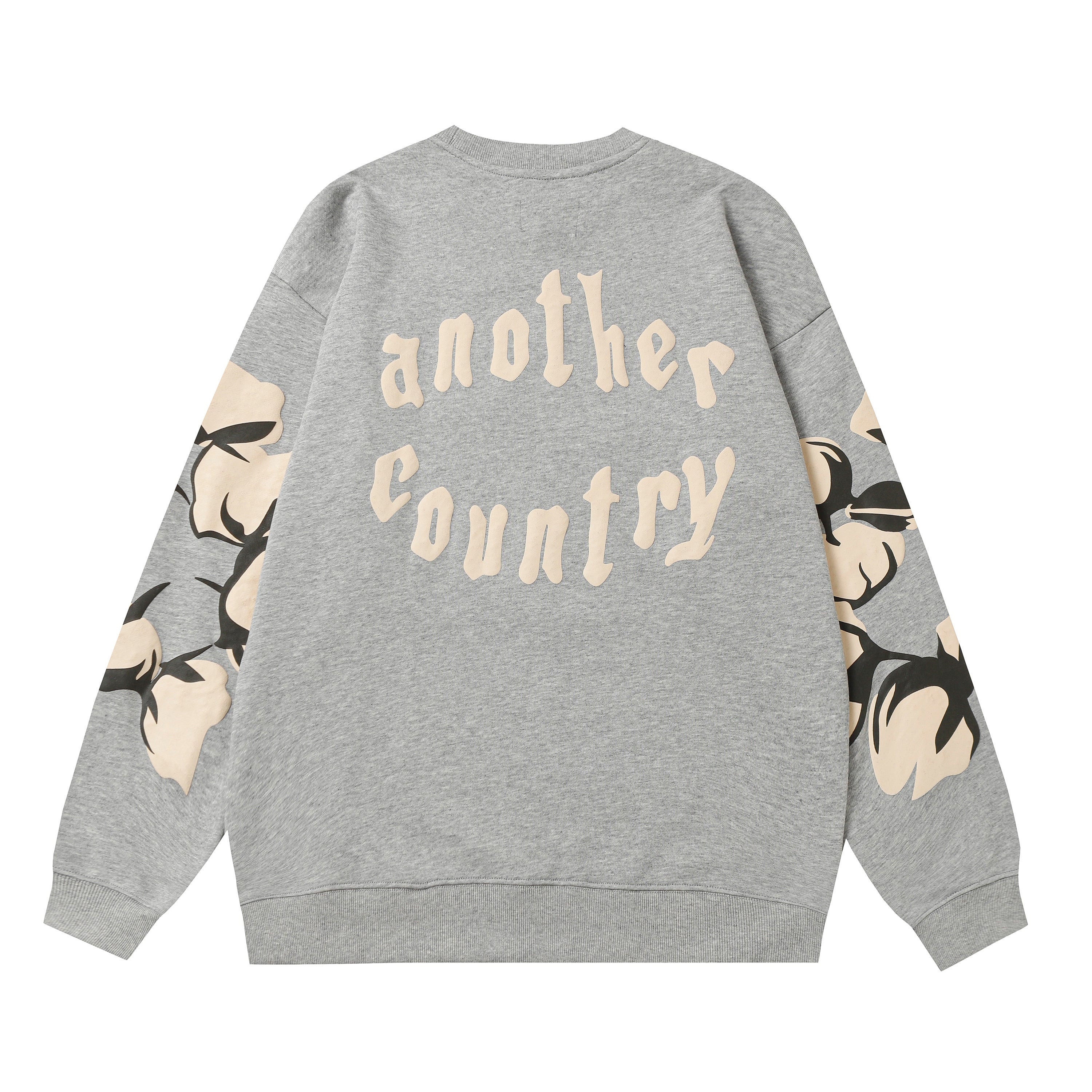 Denim Tears "Another Country" (Grey Heather / Cream)